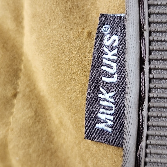 MUK LUKS Men's Brown Slippers Size MEDIUM 10 - 12 NWT - Picture 6 of 6